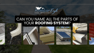 roofing parts on a dark overlay