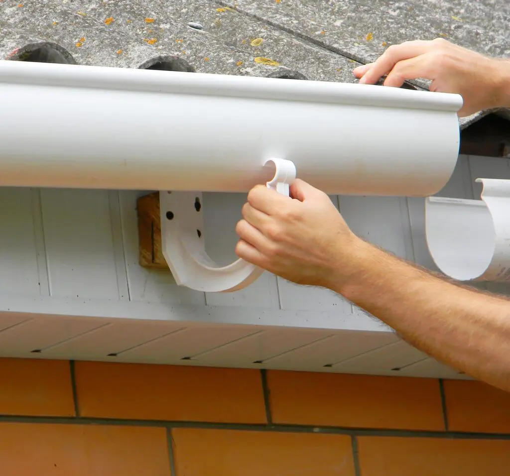 gutter installation service by American Eagle