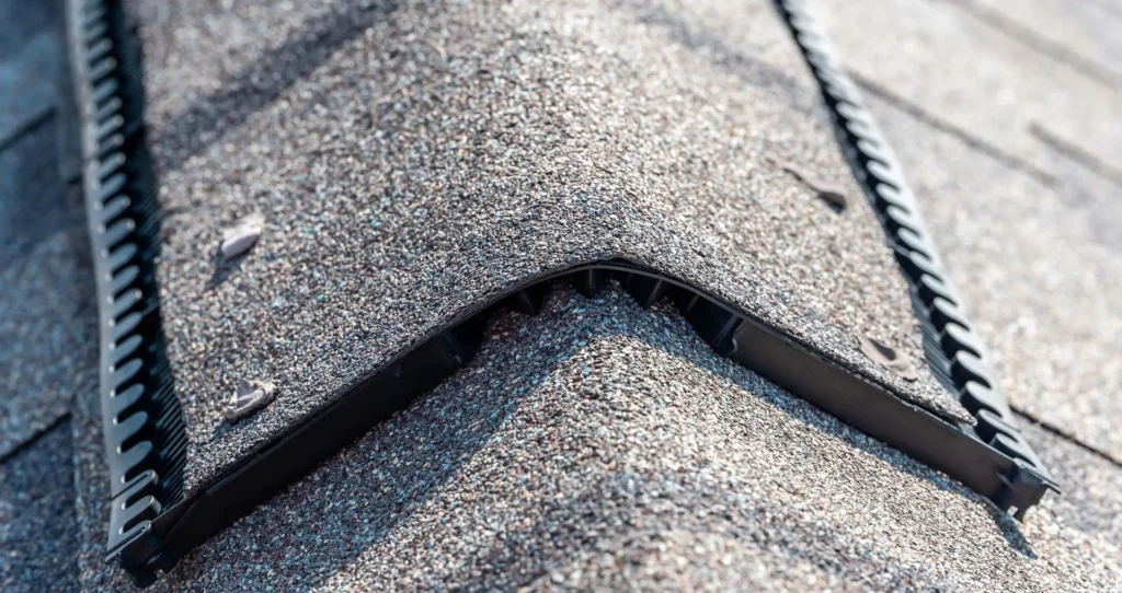 upclose roofing shingles